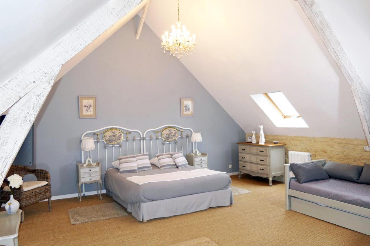 Les Perelles Bed & Breakfast Saint-Vigor-le-Grand Екстериор снимка